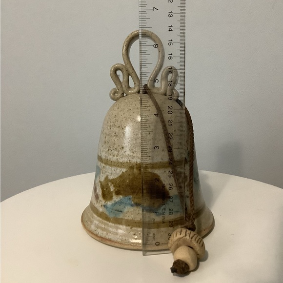 ARTISAN Crafted Pottery Bell Decor - Picture 2 of 9